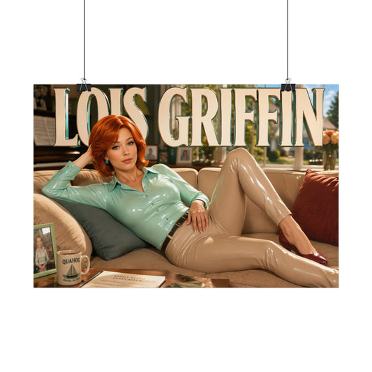 Lois Griffin Family Guy Wall Art Poster Character Decor Collector Gift