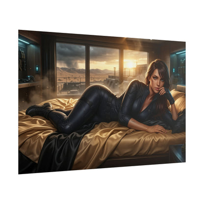 Quiet Poster, Metal Gear Solid Wandbild, Gaming Kunstdruck Deko
