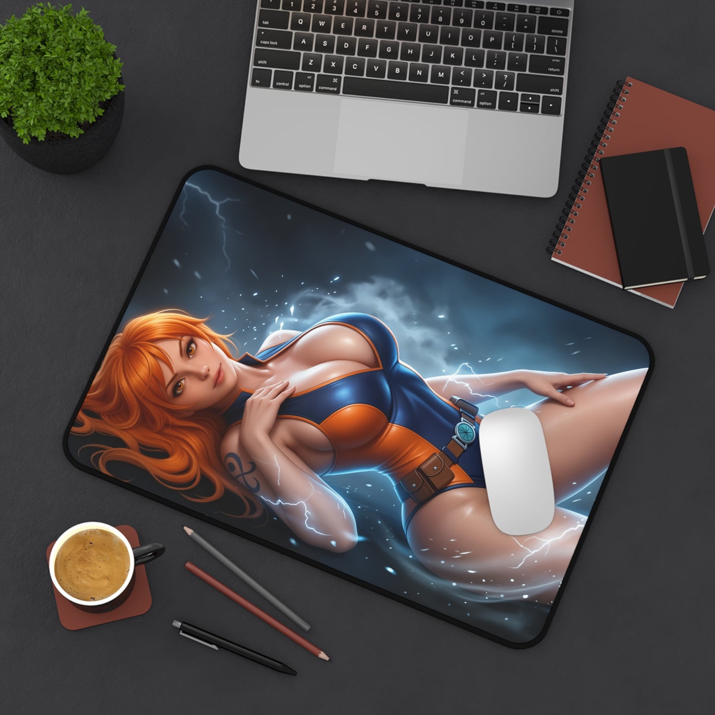 One Piece Mouse Pad, Nami Desk Mat, Anime Mouse Pad XXL