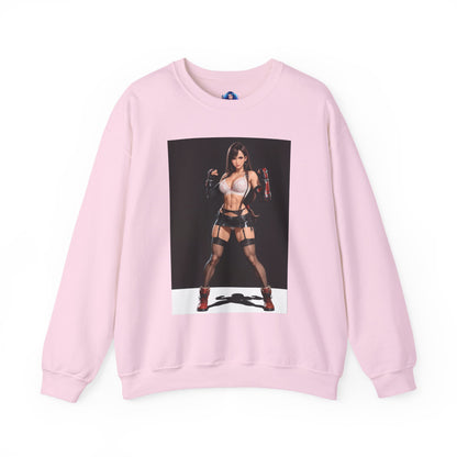 Толстовка Tifa Lockhart, футболка з круглим вирізом RPG Hero, преміальний вуличний одяг для фанатів ігор