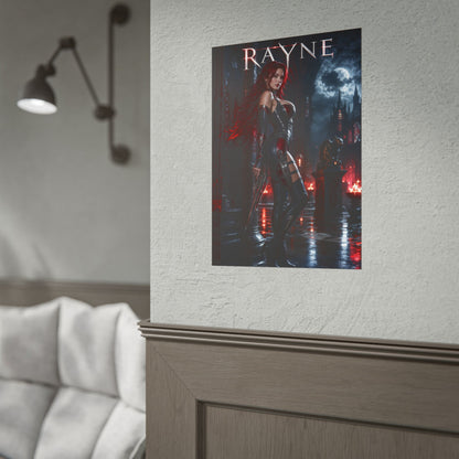 Rayne BloodRayne Poster Vampire Gaming Wall Art Print Decor