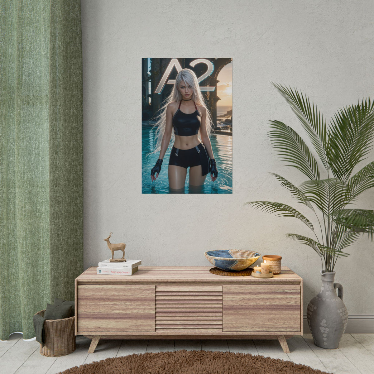 Game Room Decor A2 Wall Art Poster Collectible Character Print Collector Gift