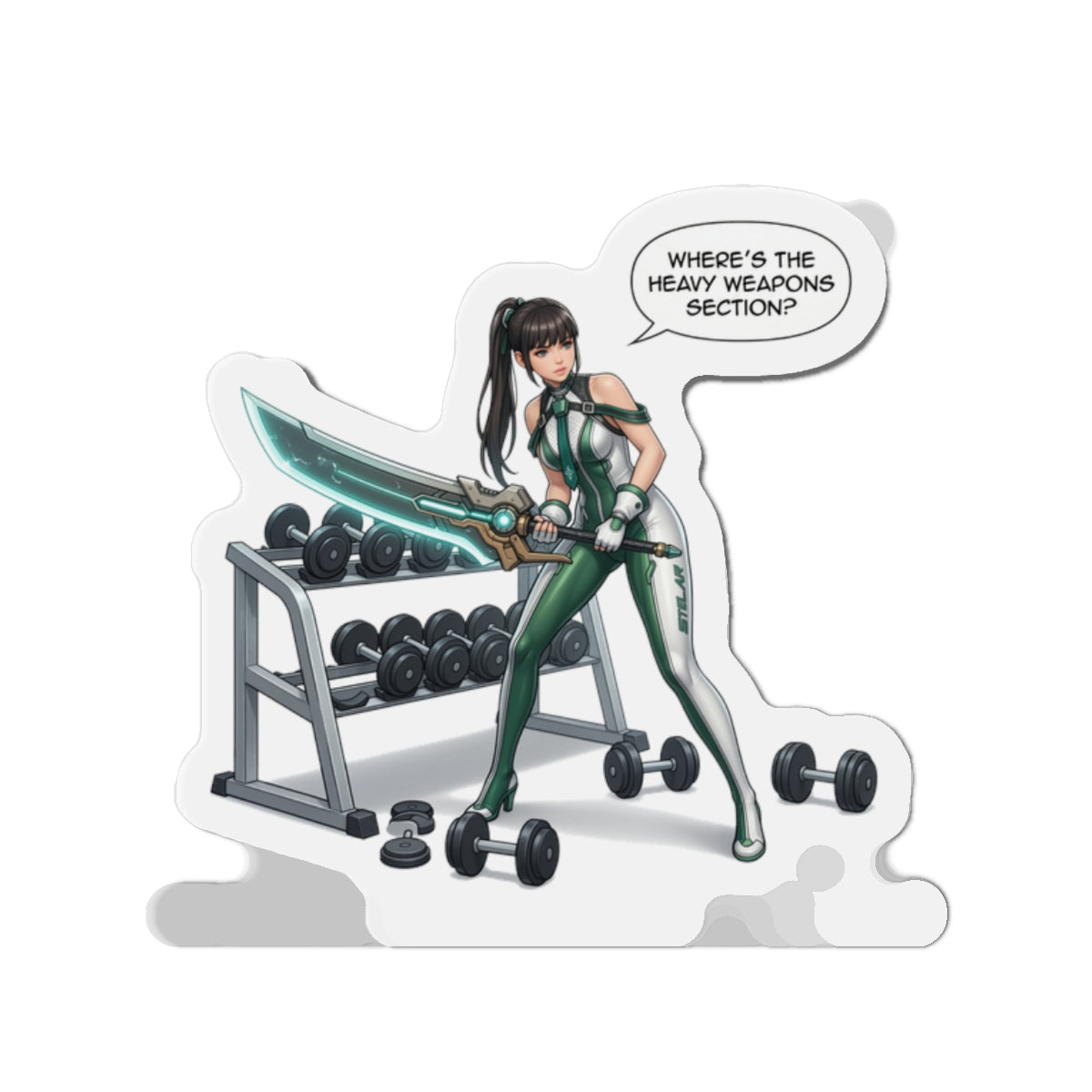 Eve-Magnet – Stellar Blade Cyber-Anime-Magnet, Sci-Fi-Gamer-Girl-Dekoration