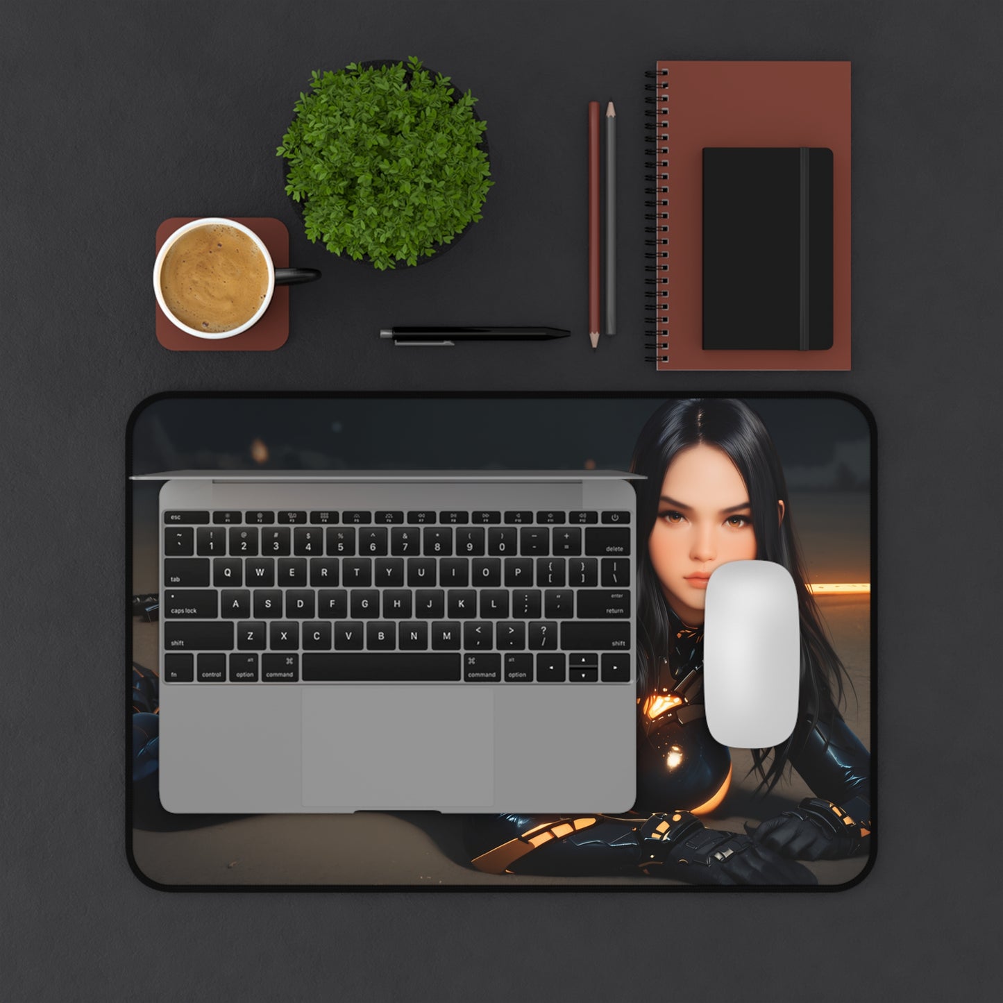 Килимок для столу Tachy, килимок для миші Stellar Blade Game Heroin, футуристичний ігровий стіл