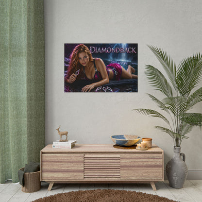 Diamondback Comic Poster Character Wall Art Collector Room Decor Art Print