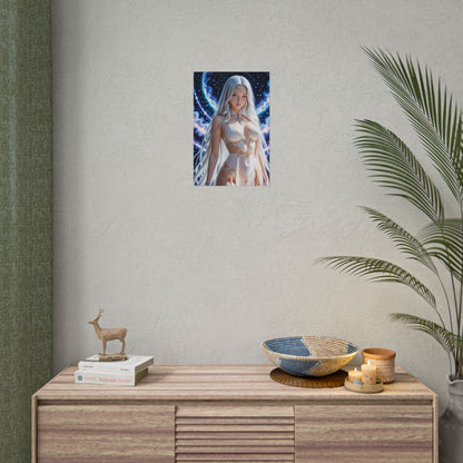 Аніме-постер "Дівчина мрії" | Настінне мистецтво фентезійного вайфу для кімнати отаку або інсталяції