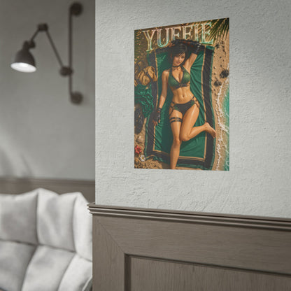 Yuffie Kisaragi Gaming Poster Wall Art Gamer Room Decor Collectible Print