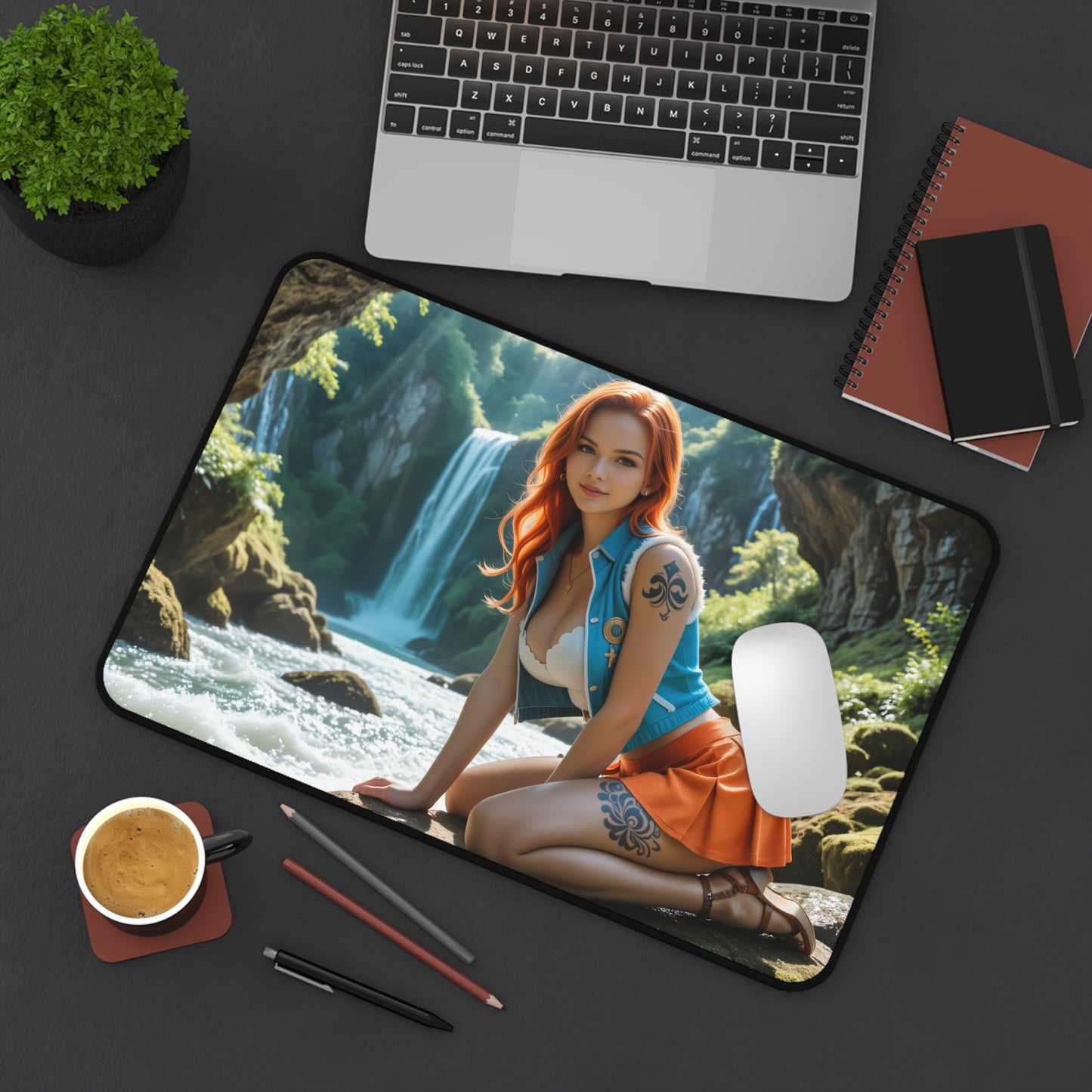 Килимок для столу Nami, килимок для миші з аніме-ігор, великий килимок для столу One Piece Heroin