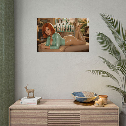 Lois Griffin Family Guy Poster Cartoon Wall Art Room Decor Collectible Print