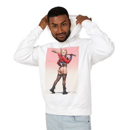 Harley Quinn Hoodie | Gothic Gotham Hoodie für DC-Fans | Waifu Villain Pullover