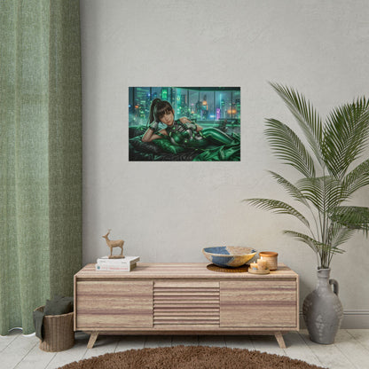 Eve Stellar Blade Poster, Sci Fi Anime Print, Gamer Room Decor