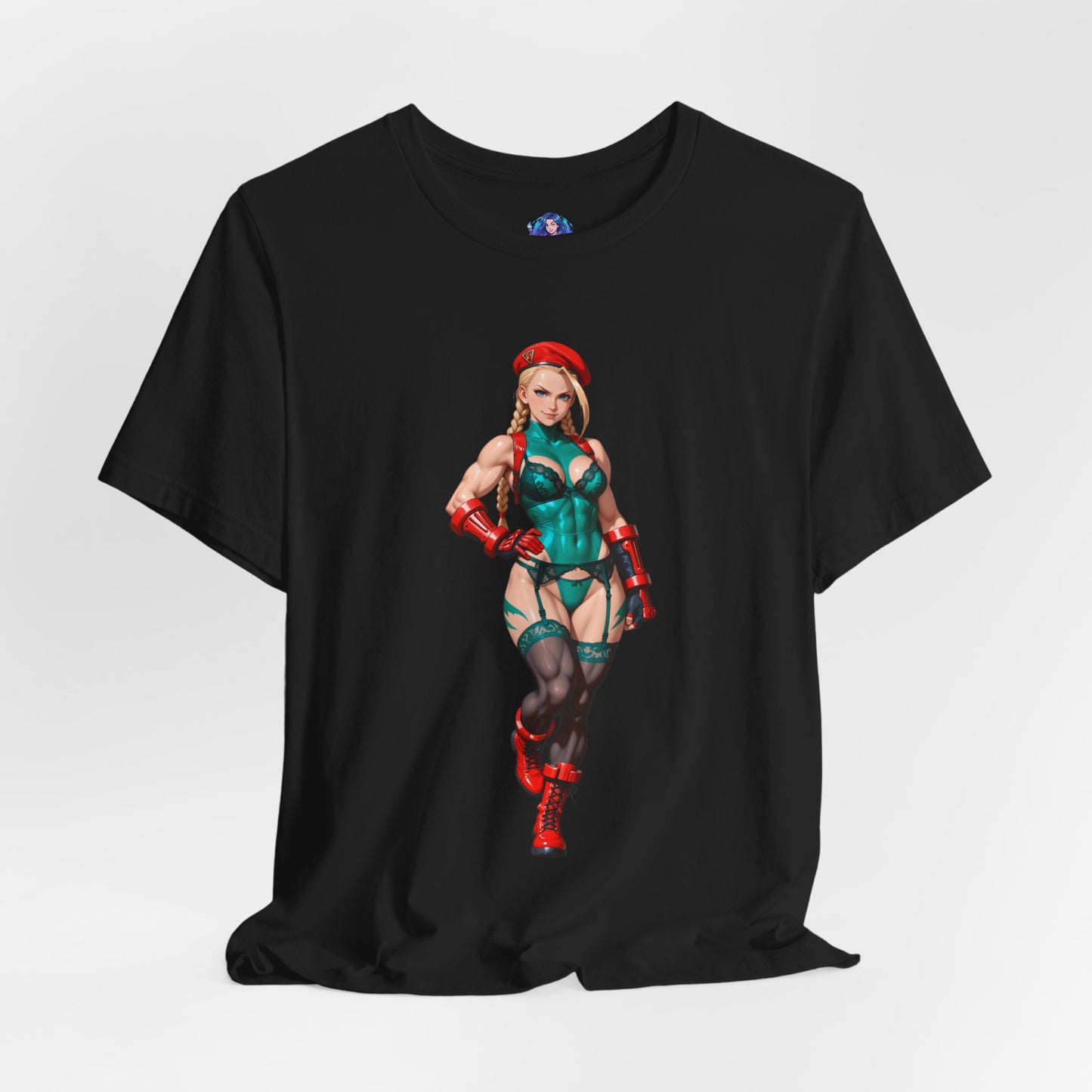 Cammy White T-Shirt | Street Fighter Grafik-T-Shirt für Gamer &amp; Anime-Fans | Waifu-Shirt
