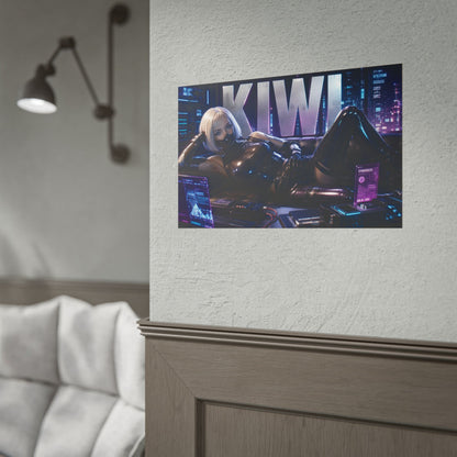 Anime Room Decor Kiwi Cyberpunk Edgerunners Poster Wall Art Character Print