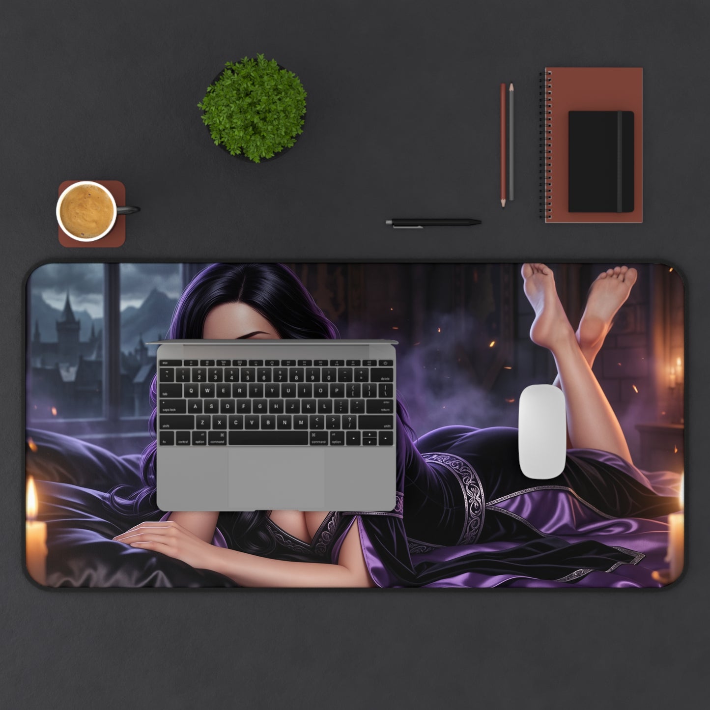 The Witcher Mouse Pad, Yennefer Desk Mat, Anime Decor XXL