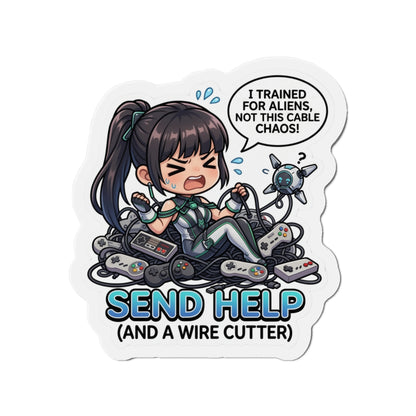 Eve Stellar Blade Magnet – Anime-Sci-Fi-Mädchen-Kühlschrankmagnet, futuristische Dekoration