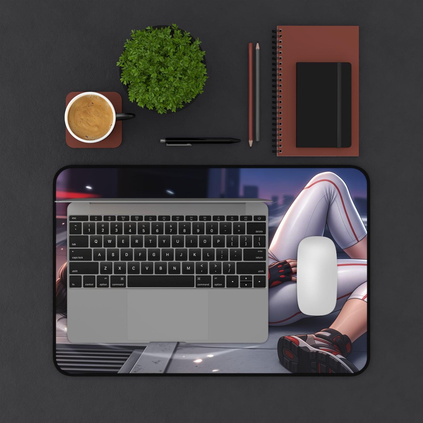 Mirror's Edge Mouse Pad, Faith Desk Mat, Gamer Gift XXL