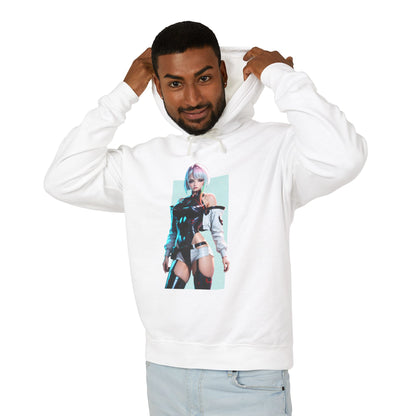 Худі Люсі | Худі з кіберпанком Edgerunners | Пуловер з аніме-принтом Netrunner