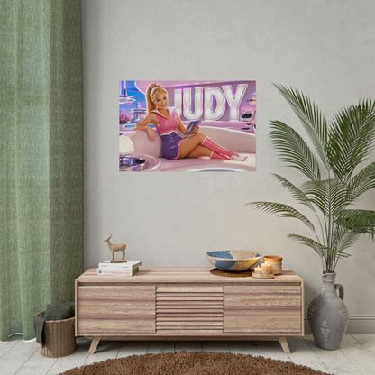 Retro Wall Art Judy Jetson The Jetsons Poster Character Room Decor Art Print