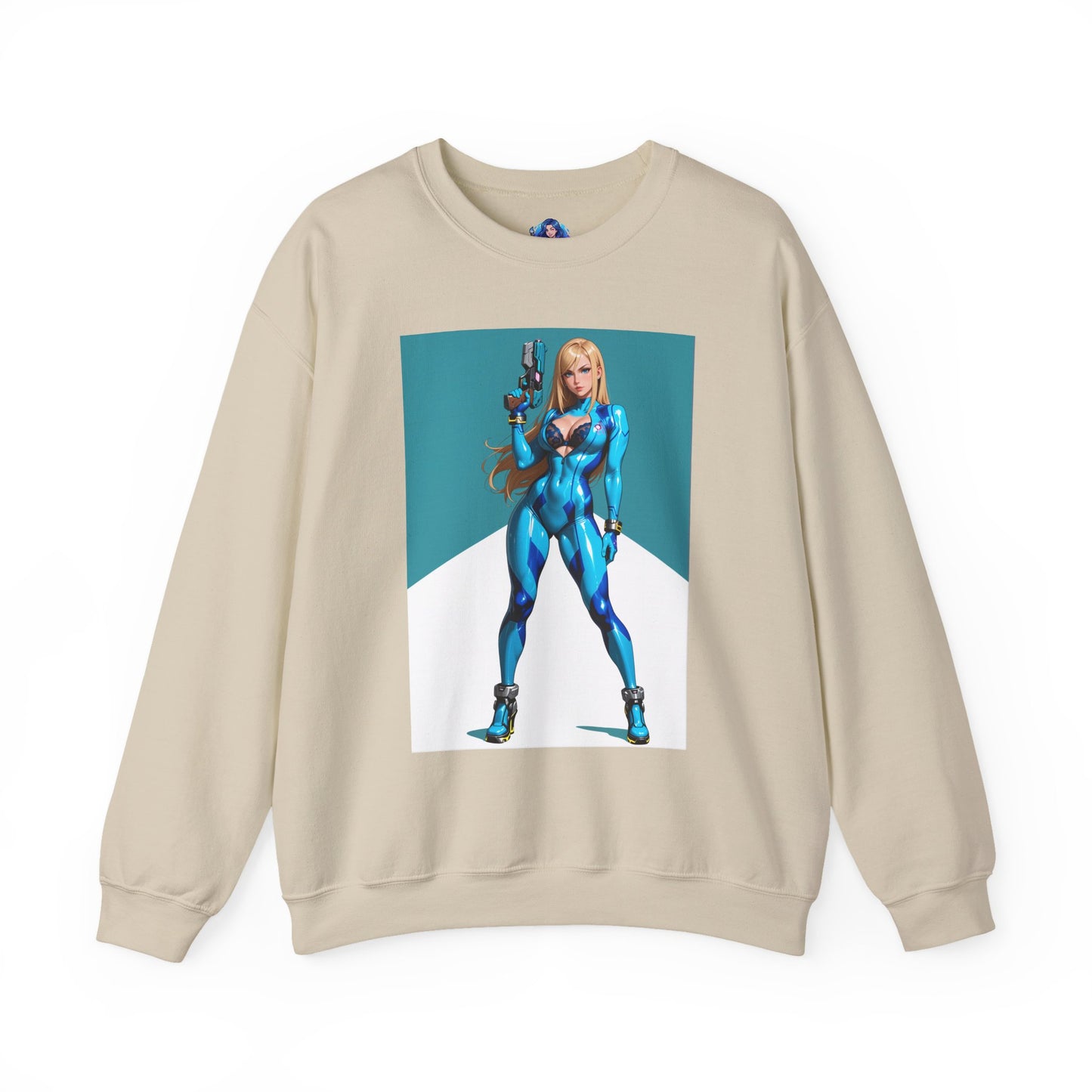 Толстовка Samus Aran, науково-фантастичний топ-футболка з круглим вирізом, ігровий одяг для фанатів та колекціонерів