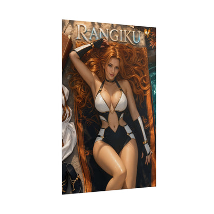 Rangiku Matsumoto Bleach Poster Anime Wall Art Manga Style Bedroom Room Decor