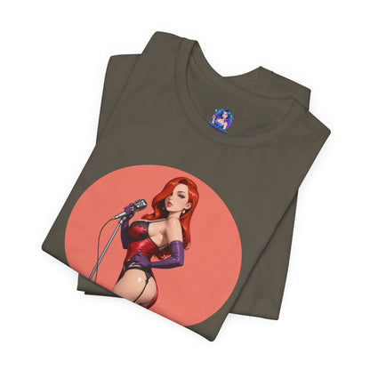 Jessica Rabbit T-Shirt | Kultiges Cartoon-Diva-Shirt für Fans &amp; Sammler | Glamouröses Waifu-Shirt