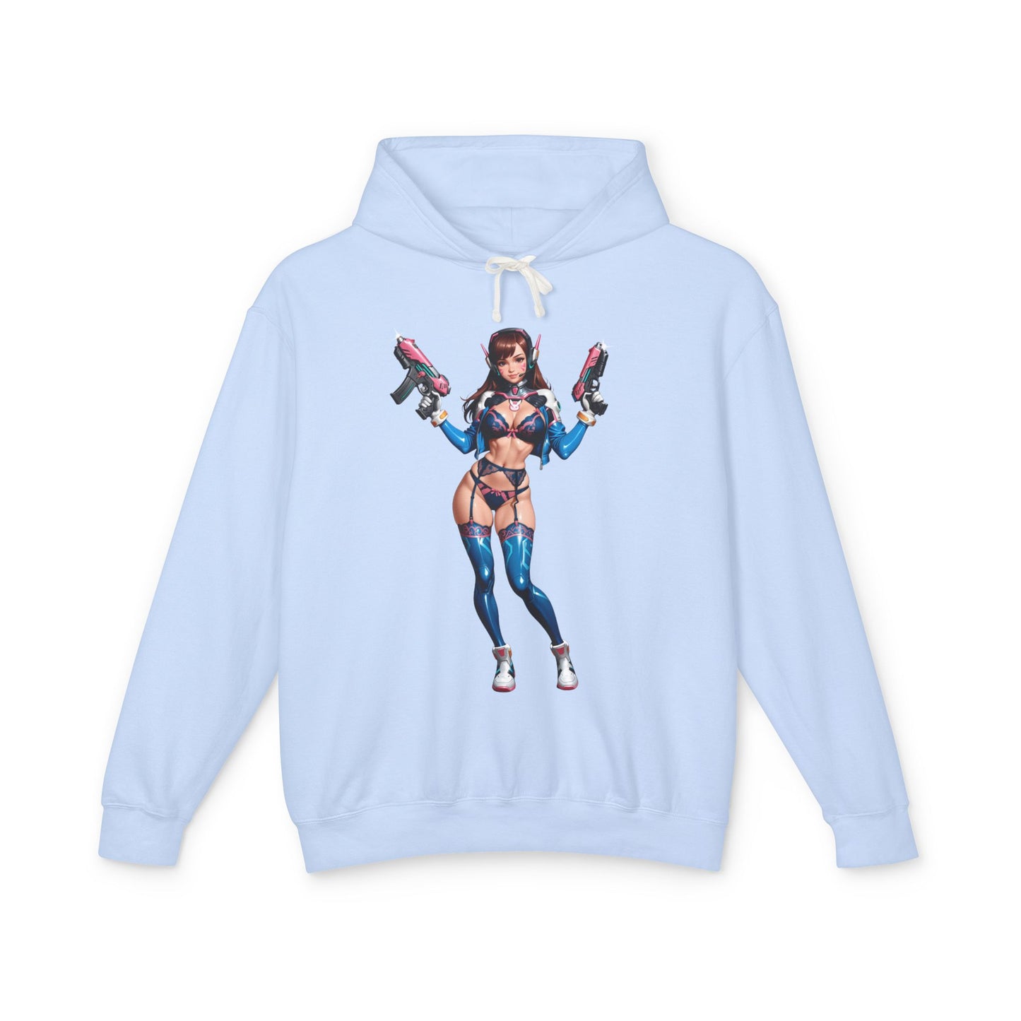 D.Va-Hoodie | Süßer Overwatch-Hoodie | Pinker Anime-Gamer-Pullover