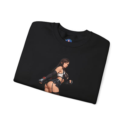 Толстовка Tifa Lockhart, FFVII Crewneck, затишний ігровий одяг для фанатів