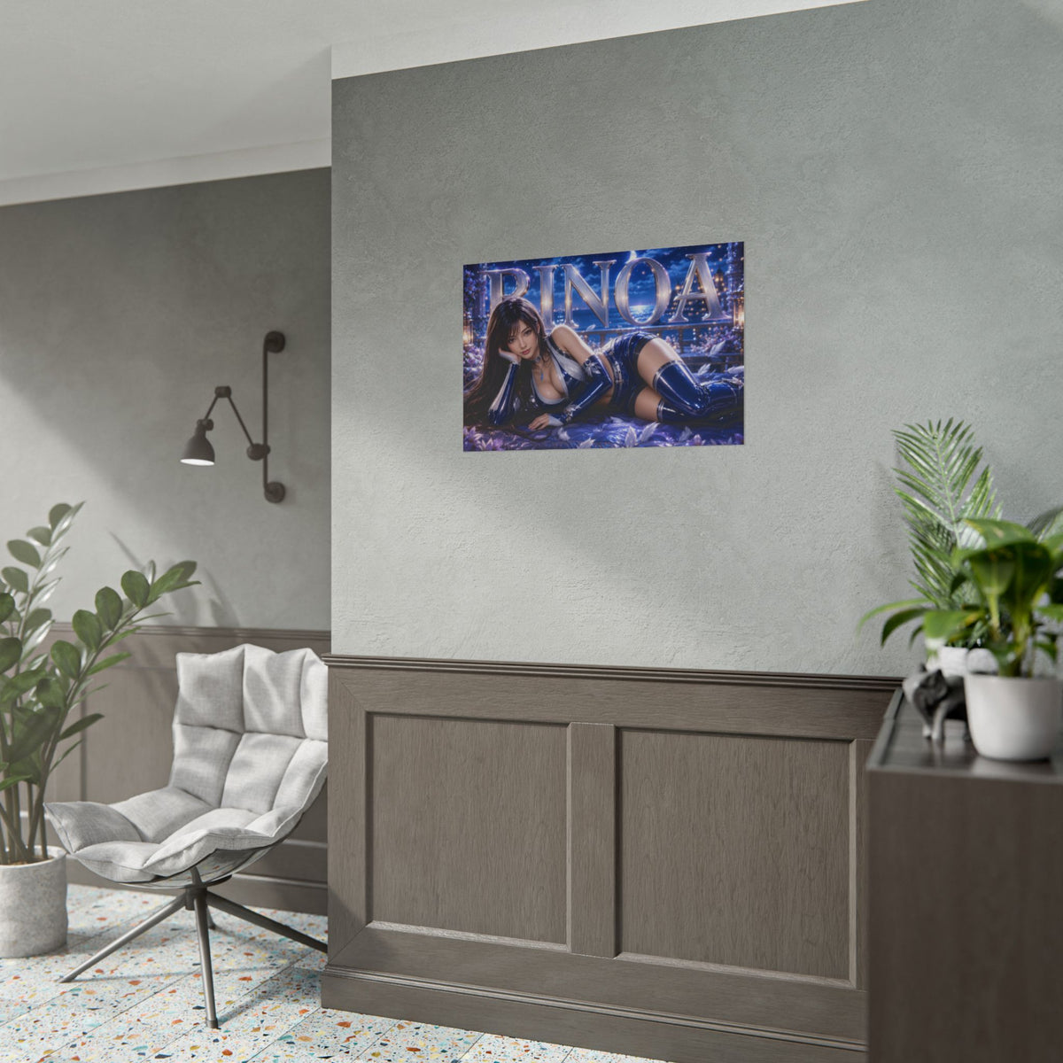 Rinoa Heartilly Character Poster Gamer Room Wall Art Collectible Decor