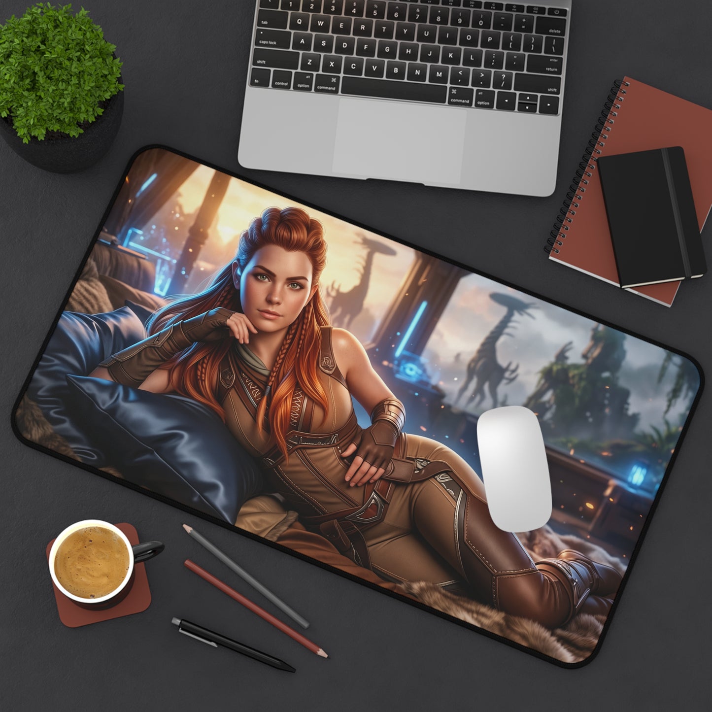 Horizon Mouse Pad, Aloy Desk Mat, Gaming Mouse Pad XXL