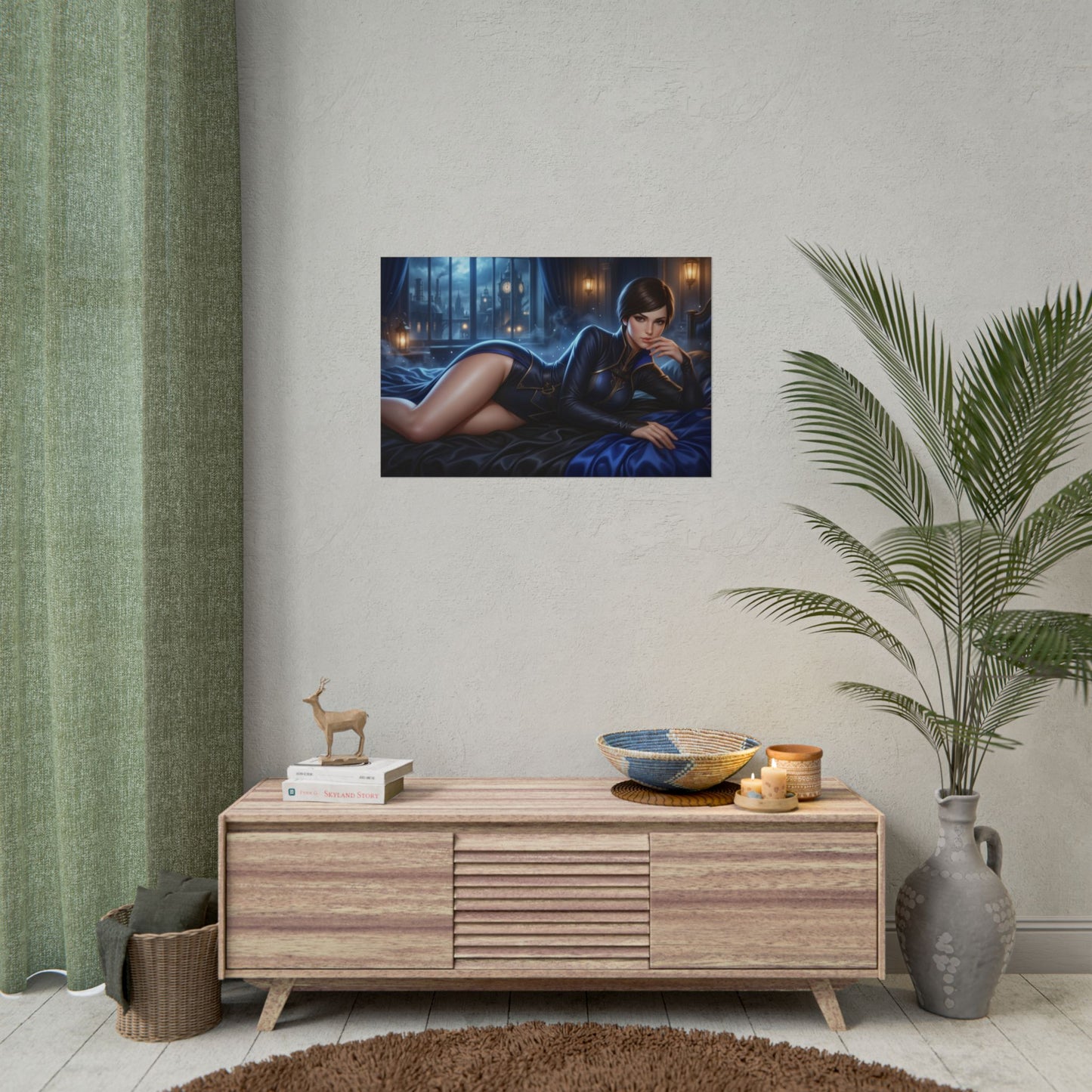 Emily Kaldwin Poster, Dishonored Wall Art, Gaming Print Decor