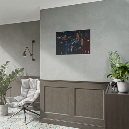 Game Room Decor Jill Valentine Poster Character Wall Art Gamer Gift