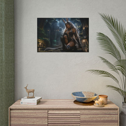 Fran Fantasy Poster Character Wall Art Bedroom Decor Collectible Print