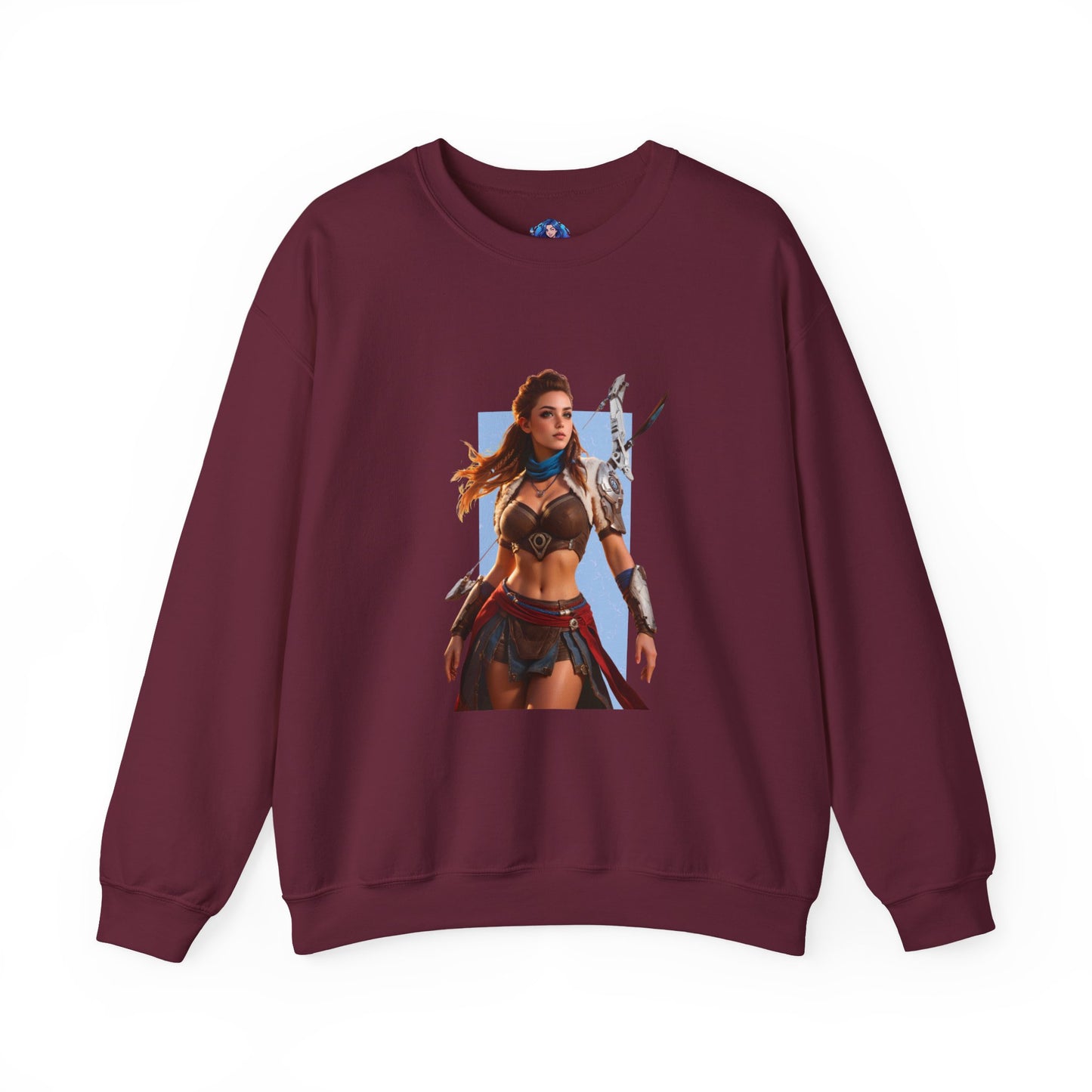 Aloy Sweatshirt, Horizon Rundhalsausschnitt, Gemütliche Gaming-Streetwear für Fans und Sammler