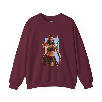 Aloy Sweatshirt, Horizon Rundhalsausschnitt, Gemütliche Gaming-Streetwear für Fans und Sammler