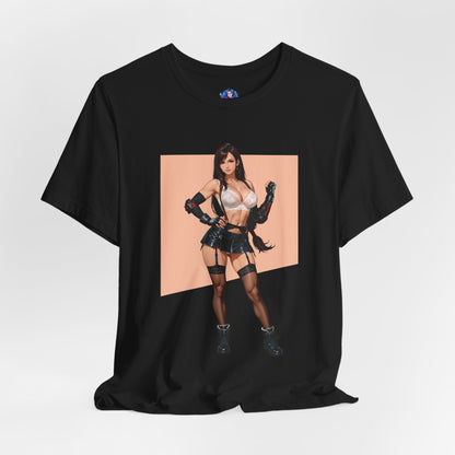 Tifa Lockhart T-Shirt | Final Fantasy VII T-Shirt für Gamer und Otaku-Fans | Starkes Waifu-Shirt