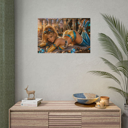 Rikku Poster Gaming Wall Art Gamer Room Decor Collectible Print Wall Decor