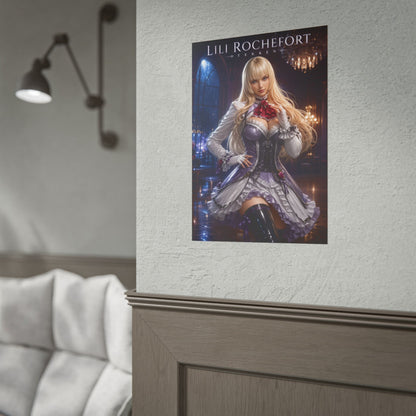 Lili Rochefort Poster, Tekken Wall Art, Gaming Poster, Room Decor