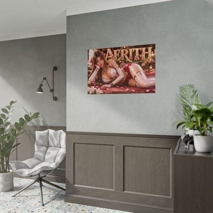 Game Room Decor Aerith Gainsborough Poster Gaming Wall Art Character Print