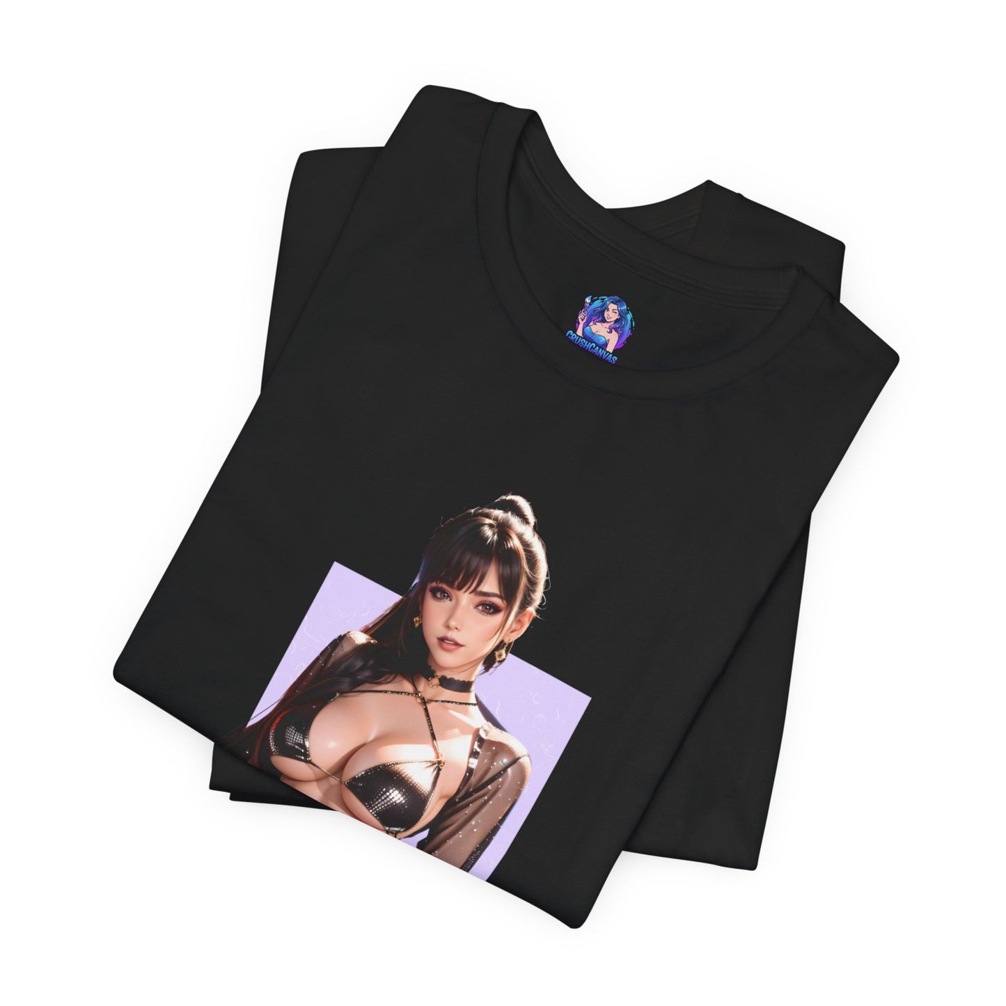 Eve Stellar Blade Grafik-T-Shirt | Sci-Fi-Kampfheldinnen-T-Shirt für Gamer | Anime-Heldin-Shirt