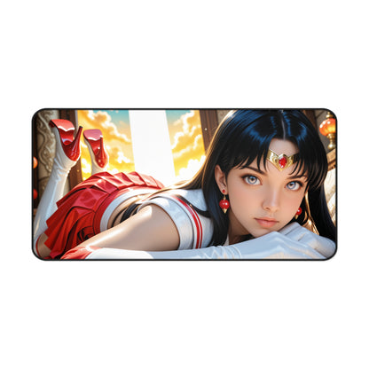 Килимок для столу Sailor Mars, килимок для миші Sailor Moon, декор для столу з аніме-героїнею