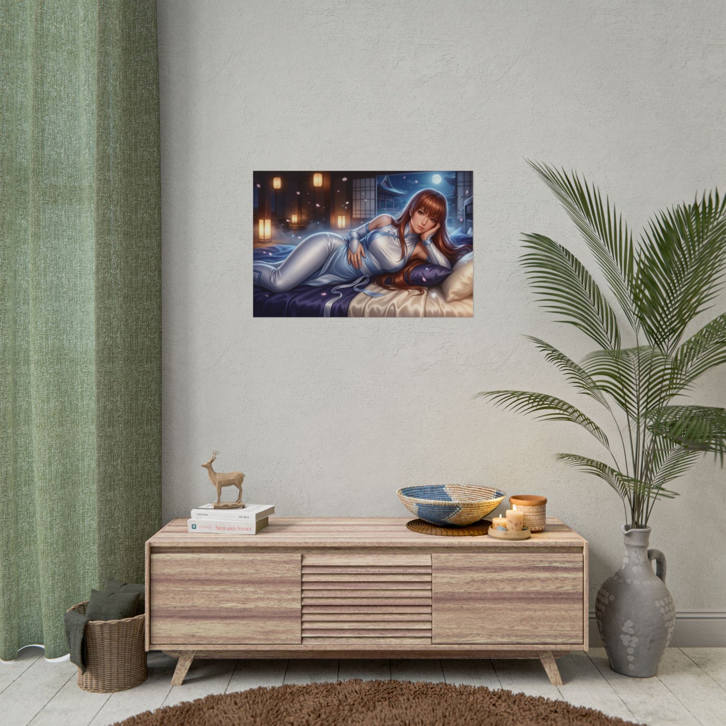 Kasumi Poster, Dead or Alive Wall Art, Gaming Print Decor