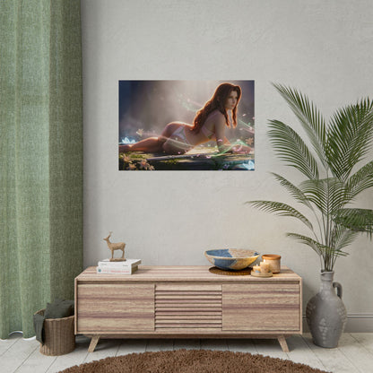 Aerith Poster – Final Fantasy Wall Art Print, Fantasy Game Decor