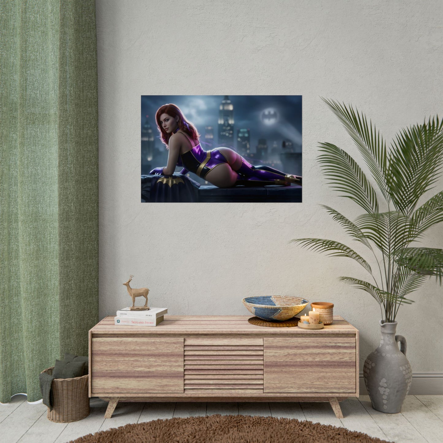 Batwoman Poster – DC Wall Art Print, Superhero Decor