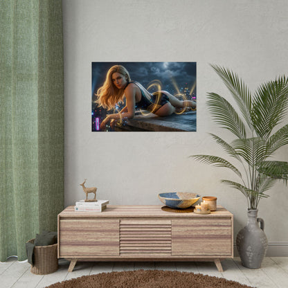 Black Canary Poster – DC Wall Art Print, Superhero Decor