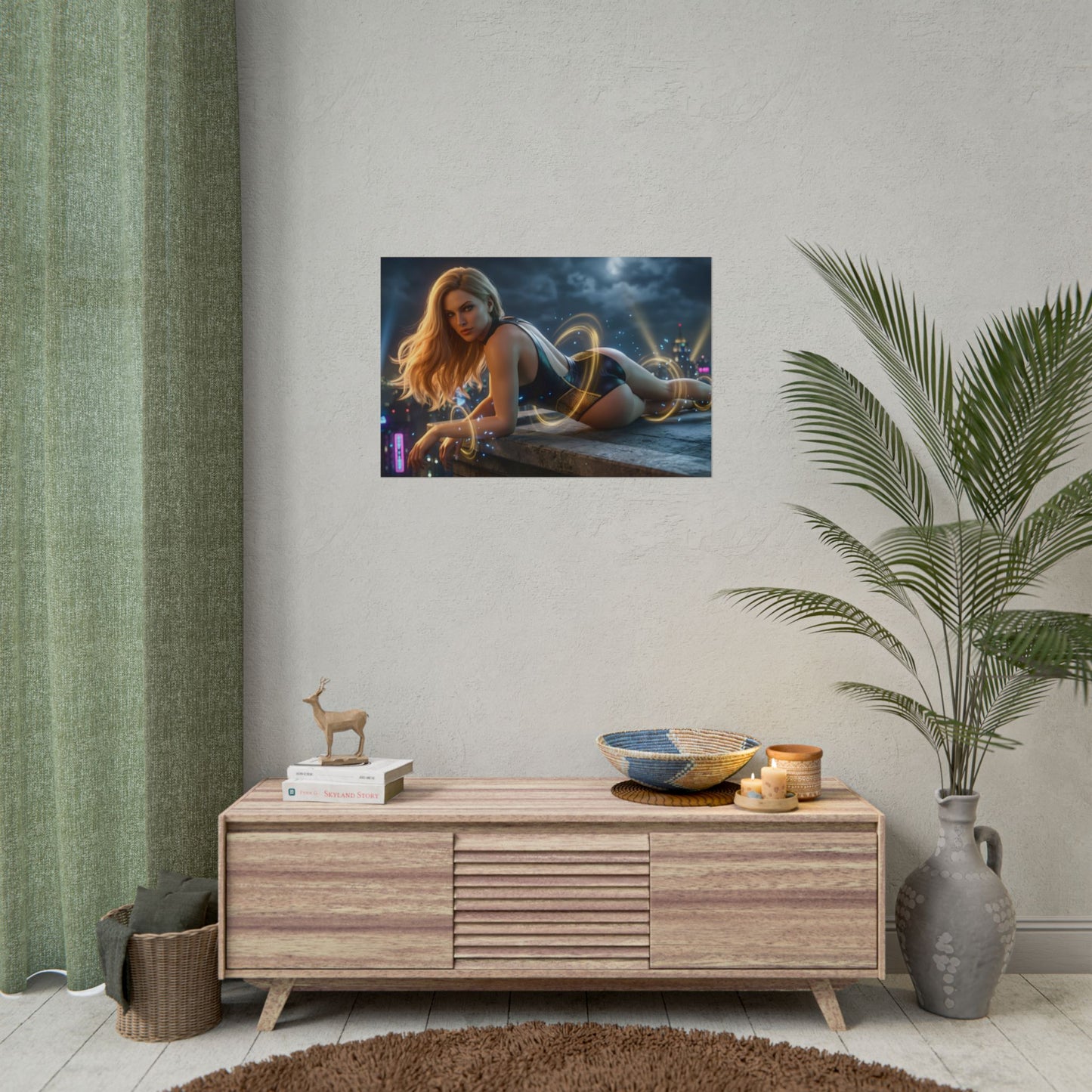 Black Canary Poster – DC Wall Art Print, Superhero Decor