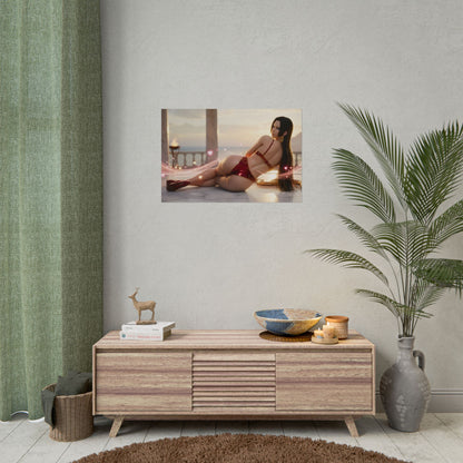 Boa Hancock Poster – One Piece Wall Art Print, Anime Decor