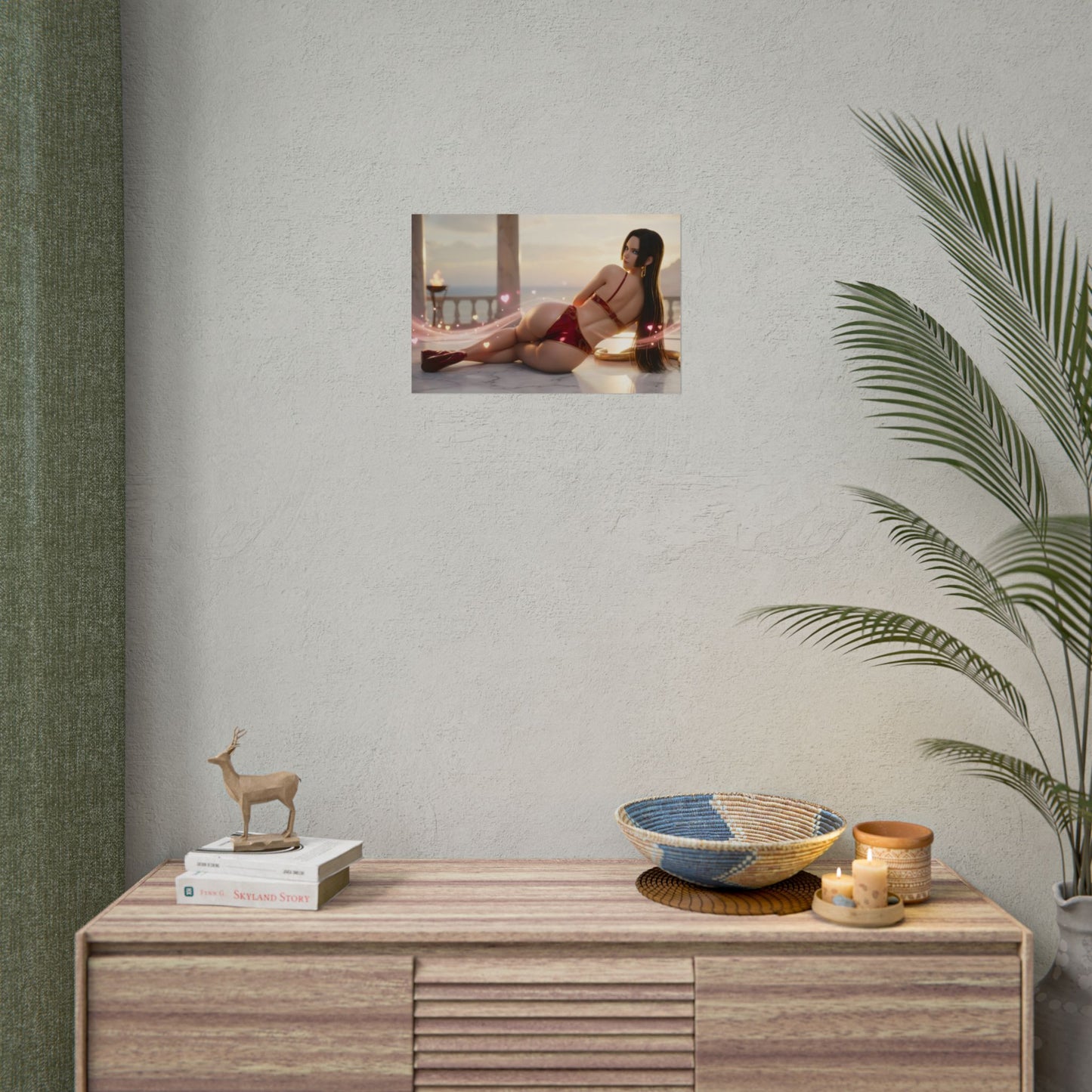Boa Hancock Poster – One Piece Wall Art Print, Anime Decor