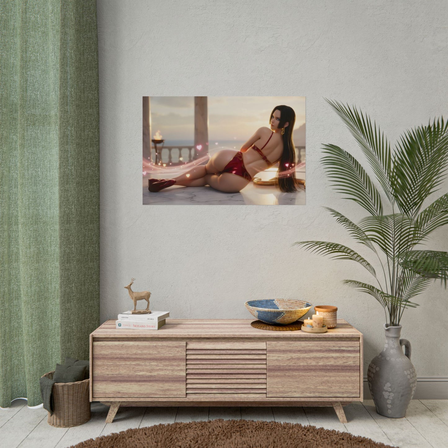Boa Hancock Poster – One Piece Wall Art Print, Anime Decor