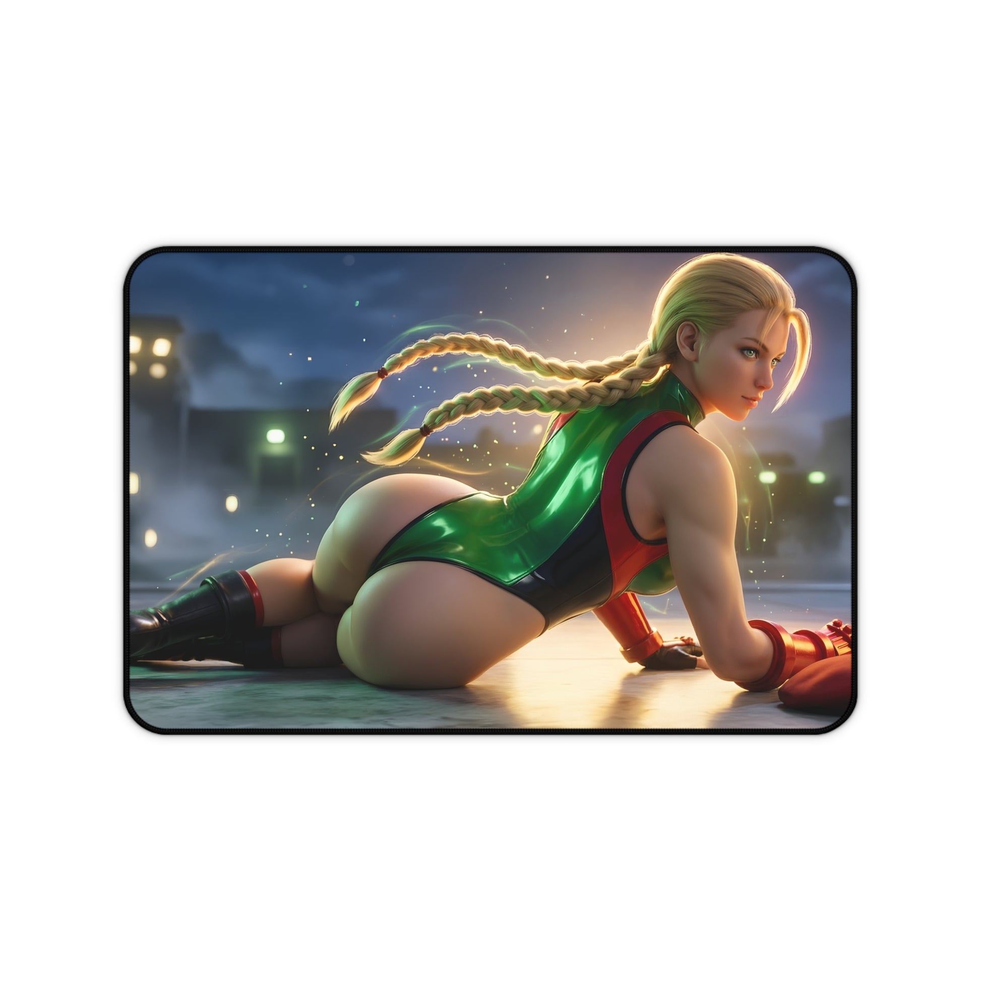 Cammy White Mouse Pad – Street Fighter Gaming Mouse Pad, Stylish Gamer Desk Decor featuring dynamic Cammy artwork, smooth glide and durable stitching