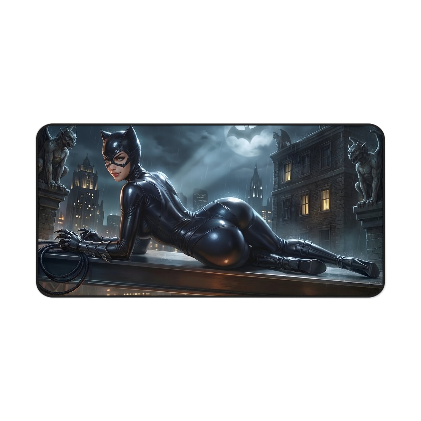 Catwoman Mouse Pad – DC Comics Gaming Mouse Pad, Stylish Gamer Desk Decor featuring Catwoman artwork on a premium gaming mouse pad
